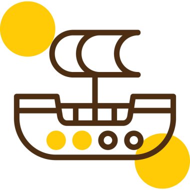 Kahve. Web simgesi basit illüstrasyon