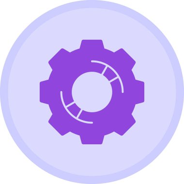 Teçhizat Web simgesi basit illüstrasyon