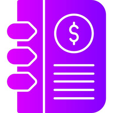 Dolar simgesi. vektör illüstrasyonu