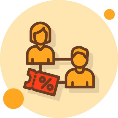 İş düz simgesi, vektör illüstrasyonu