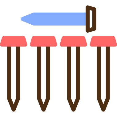 Kibrit. Web simgesi basit illüstrasyon