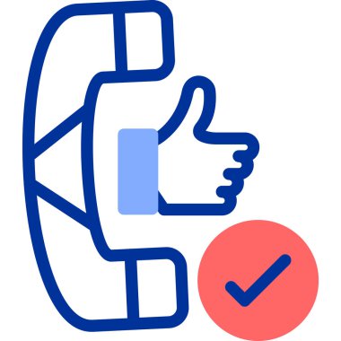 Simge vektör illüstrasyonunu parmakla