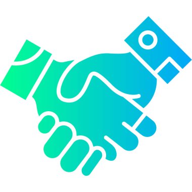 El sıkışma simgesi vektör illüstrasyonu