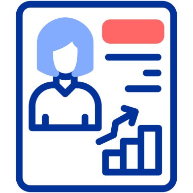 iş konsepti simgesi basit vektör illüstrasyonu