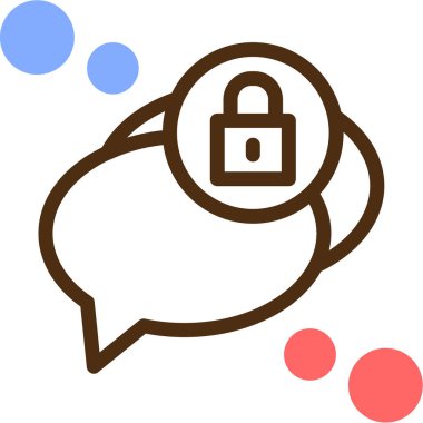 konuşma kabarcığı vektör çizimi