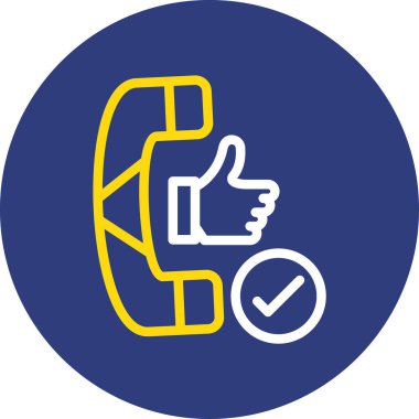 başparmak yukarı simgesi, vektör illüstrasyonu