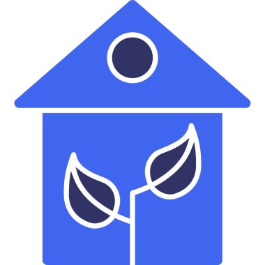 Ev. Web simgesi basit tasarım