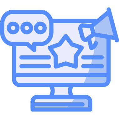 Hoparlör simgesi tasarım vektörü