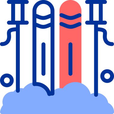 Modern simgenin vektör illüstrasyonu