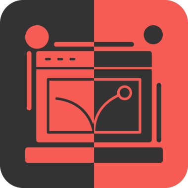 Tarayıcı web tasarımı internet simgesi düz biçimli