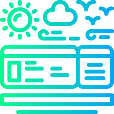 Bulut veri tabanı simgesi - taslak biçimi