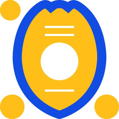 Yumurta. Web simgesi basit illüstrasyon