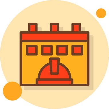 Bina. Web simgesi basit tasarım