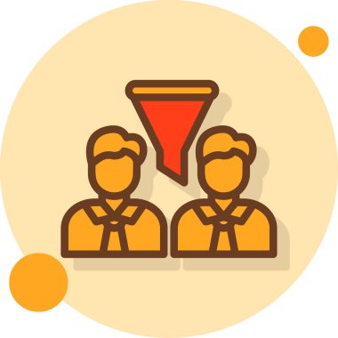 İş simgesinin vektör illüstrasyonu