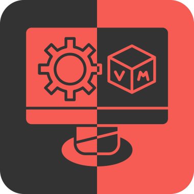 Vektör illüstrasyonu, silo simgesi tasarımı