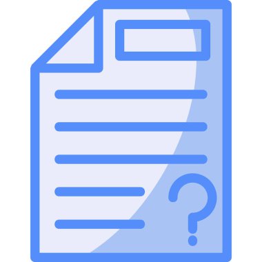 belge dosya simgesi ana hat biçiminde