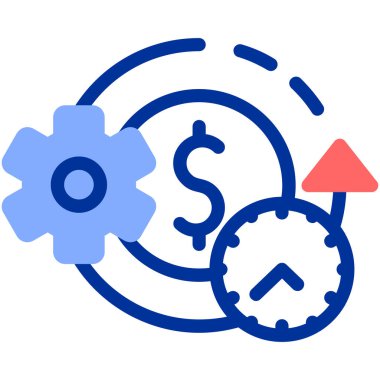 Para için. Web simgesi basit illüstrasyon