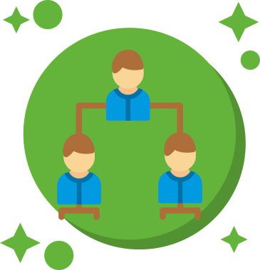 takım çalışması konsept vektör çizimi