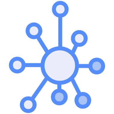 Veri. Web simgesi basit illüstrasyon