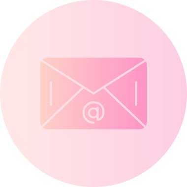 e- posta iletisi simgesi, vektör illüstrasyonu