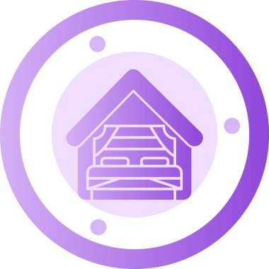 ev simgesi vektör illüstrasyonu