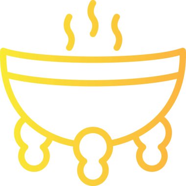 kahve fincanı simgesi taslak biçiminde