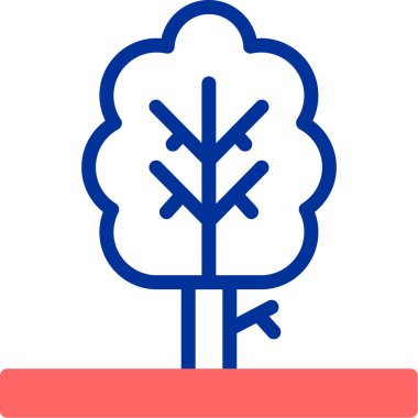 Vektör Ağacı Simgesi illüstrasyonu