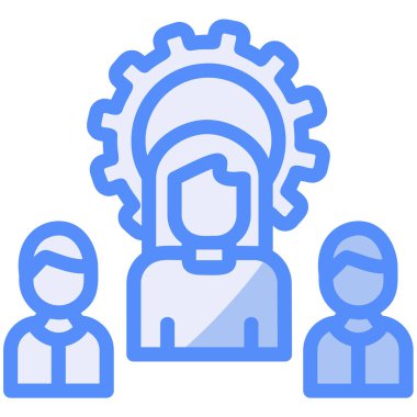 İş ekibi. Basit tasarım