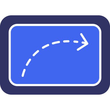 Ok. Web simgesi basit tasarım