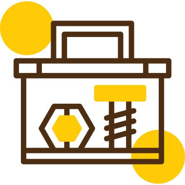 Tatlım. Basit simge vektör illüstrasyonu