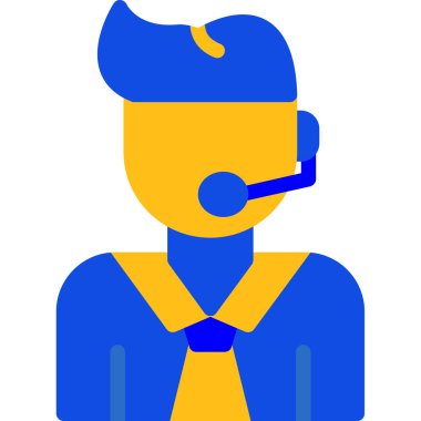 Çağrı merkezi destek operatörü kulaklığı