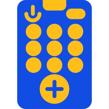 - Telefon. Web simgesi basit illüstrasyon