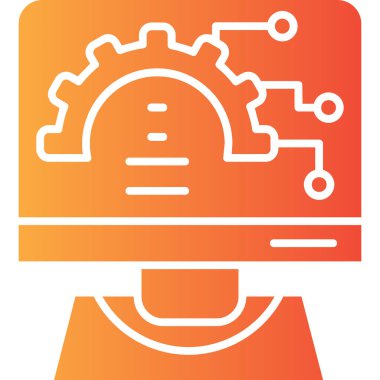 Bir dişlinin vektör illüstrasyonu