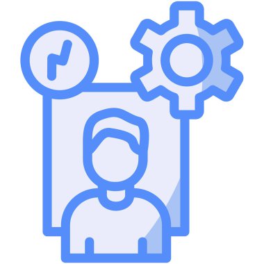 iş vitesi simgesi, vektör illüstrasyonu