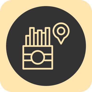 seo modern simgesinin vektör illüstrasyonu