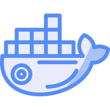 Gemi. Web simgesi basit illüstrasyon