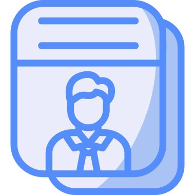 Elinde kitap olan bir adamın vektör çizimi