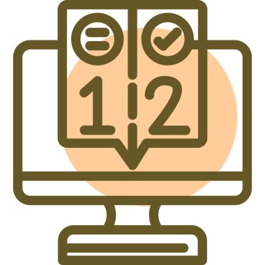 seo modern simgesinin vektör illüstrasyonu