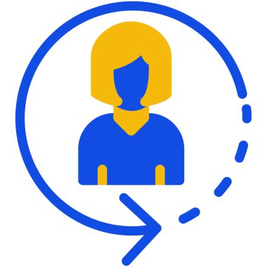 Konuş. Web simgesi basit illüstrasyon