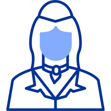 avatar. Web simgesi basit illüstrasyon