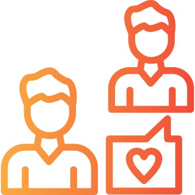 business team vektör simgesi modern basit illüstrasyon