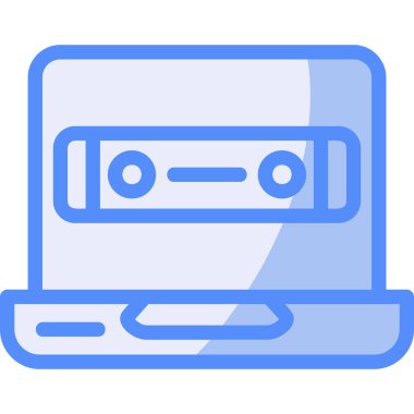 Müzik ikonu. özet çizimi