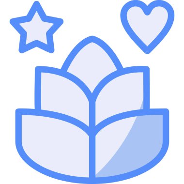 Hediye. Web simgesi basit illüstrasyon