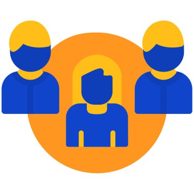 iş insanları vektör simgesi