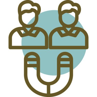 Takım simgesi vektör illüstrasyonu