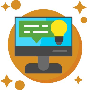 Web simgesi vektör illüstrasyonu