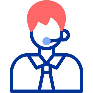 Çağrı merkezi. Basit resimleme