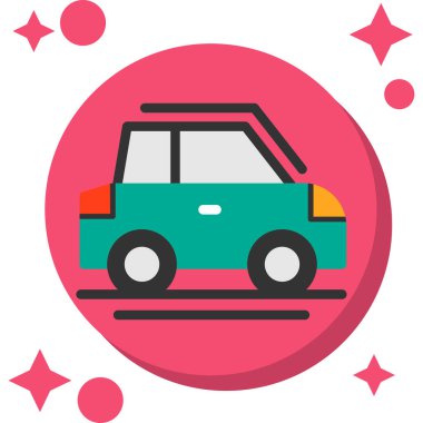 uzun gölgeli taşıma aracı simgesi, 10 Pound