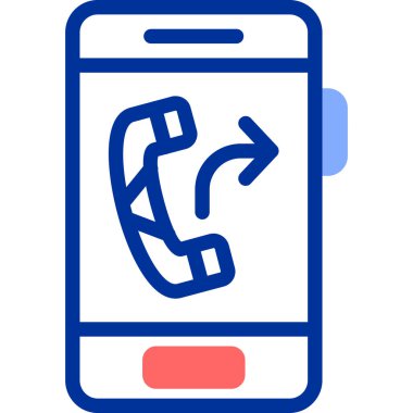 cep telefonu ikonu vektör illüstrasyonu