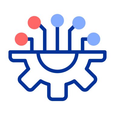 Bilimin bir simgesinin vektör illüstrasyonu